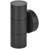 LIGHTING Светильник уличный 5113 настенный под лампу 2хGU10 IP65 черный IEK LT-UPU0-5113-GU10-2-K02, купить в Минске по самой низкой цене