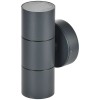 LIGHTING Светильник уличный 5113 настенный под лампу 2хGU10 IP65 серый IEK LT-UPU0-5113-GU10-2-K03, купить в Минске по самой низкой цене