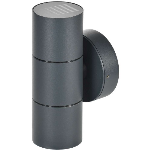 LIGHTING Светильник уличный 5113 настенный под лампу 2хGU10 IP65 серый IEK LT-UPU0-5113-GU10-2-K03, купить в Минске по самой низкой цене
