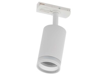 LIGHTING Светильник 4116 декоративный трековый поворотный под лампу GU10 белый IEK LT-USB0-4116-GU10-1-K01