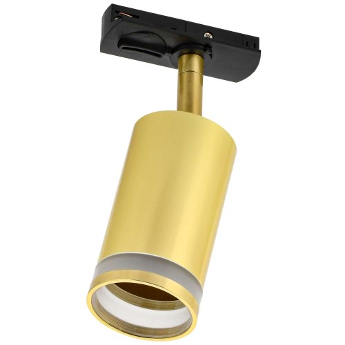 LIGHTING Светильник 4116 декоративный трековый поворотный под лампу GU10 золото IEK LT-USB0-4116-GU10-1-K22, купить в Минске по самой низкой цене