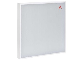 LIGHTING PRO Светильник светодиодный ДВО 1001A 45Вт 4000К IP40 595х595мм призма БАП 3ч IEK LTP-DVO0-1001A-45-40-K01