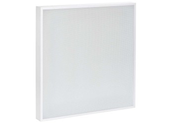 LIGHTING PRO Светильник светодиодный ДВО 2001D 45Вт 6500К IP40 588х588мм Грильято призма Dali IEK LTP-DVO0-2001D-45-65-K01