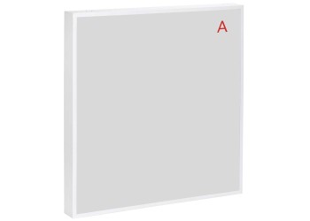 LIGHTING PRO Светильник светодиодный ДВО 2001A 30Вт 5000К IP40 588х588мм Грильято опал БАП 3ч IEK LTP-DVO1-2001A-30-50-K01