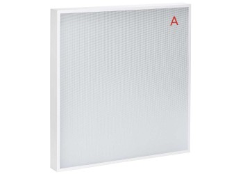 LIGHTING PRO Светильник светодиодный ДВО 1001A 30Вт 3000К IP40 595х595мм микропризма БАП 3ч IEK LTP-DVO2-1001A-30-30-K01