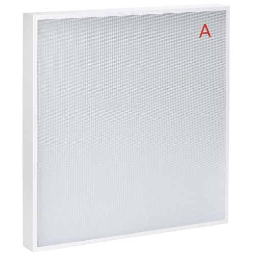 LIGHTING PRO Светильник светодиодный ДВО 2001A 40Вт 6500К IP40 588х588мм Грильято микропризма БАП 3ч IEK LTP-DVO2-2001A-40-65-K01, купить в Минске по самой низкой цене