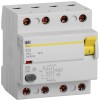 Выключатель дифференциальный (УЗО) ВД1-63 4Р 32А 30мА тип А IEK MDV11-4-032-030, купить в Минске по самой низкой цене