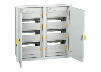 UNIVERSAL Корпус металлический ЩРв-2х36з-1 36 IP31 IEK MKM12-V-2X36-31-Z-U