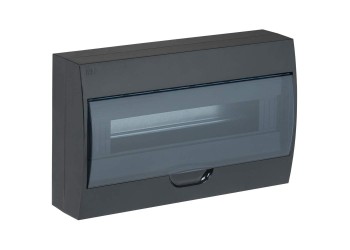 KREPTA 3 Корпус пластиковый ЩРН-П-18 IP41 черный IEK MKP12-N-18-41-K02