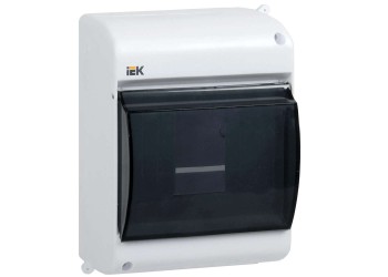 KREPTA 3 Корпус пластиковый КМПн 2/4 IP30 белый IEK MKP42-N-04-30-12