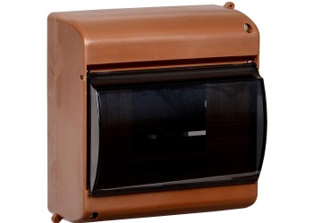 KREPTA 3 Корпус пластиковый КМПн 2/6 IP30 дуб IEK MKP42-N-06-30-09-D