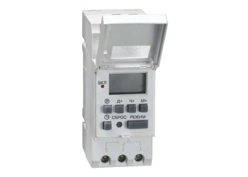 Таймер ТЭ15 цифровой 16А 230В на DIN-рейку IEK MTA10-16