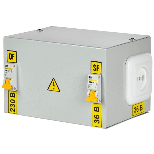 Ящик с понижающим трансформатором ЯТП-0,25 230/36-2 36 УХЛ4 IP30 IEK MTT12-036-0250, купить в Минске по самой низкой цене