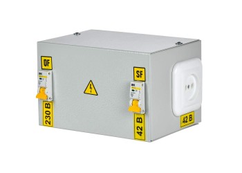 Ящик с понижающим трансформатором ЯТП-0,25 230/42-2 36 УХЛ4 IP30 IEK MTT12-042-0250