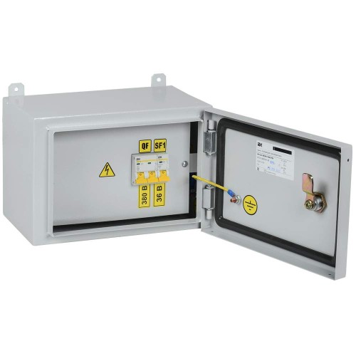 Ящик с понижающим трансформатором ЯТП-0,25 400/36-3 УХЛ2 IP54 IEK MTT21-036-0251-54, купить в Минске по самой низкой цене