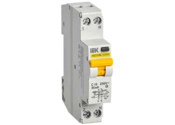 Выключатель автоматический дифференциального тока АВДТ32МL C10 30мА KARAT IEK MVD12-1-010-C-030
