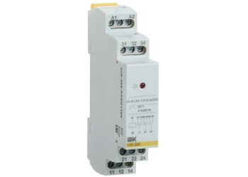 Реле промежуточное модульное OIR 3 контакта 8А 110В AC/DC IEK OIR-308-ACDC110V