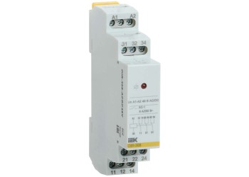 Реле промежуточное модульное OIR 3 контакта 8А 48В AC/DC IEK OIR-308-ACDC48V