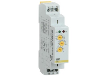 Реле времени ORT многофункциональное 1 контакт 12-240В AC/DC IEK ORT-M1-ACDC12-240V