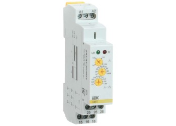 Реле пуска звезда-треугольник ORT 400В AC IEK ORT-ST-AC400V