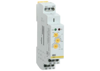 Реле пуска звезда-треугольник ORT 12-230В AC/DC IEK ORT-ST-ACDC12-240V