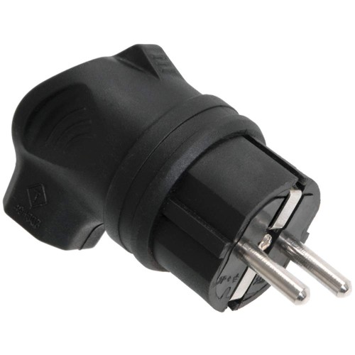 Вилка с боковым вводом ВБу3-1-0м IP44 ОМЕГА каучук IEK PKR01-U-016-2-K02, купить в Минске по самой низкой цене