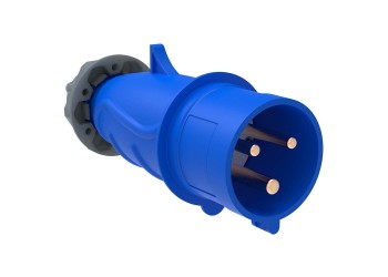 MAGNUM Вилка переносная ССИ-013 16А-6ч/200-250В 2P+PE IP44 IEK PSN01-016-3