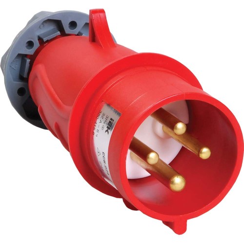 MAGNUM Вилка переносная ССИ-024 32А-6ч/380-415В 3P+PE IP44 IEK PSN02-032-4, купить в Минске по самой низкой цене