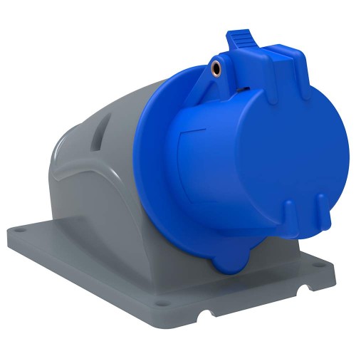 MAGNUM Розетка стационарная ССИ-113 16А-6ч/200-250В 2P+PE IP44 IEK PSN11-016-3, купить в Минске по самой низкой цене