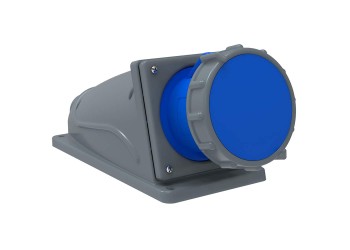 MAGNUM Розетка стационарная ССИ-133 63А-6ч/200-250В 2P+PE IP67 IEK PSN11-063-3