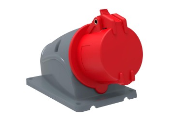 MAGNUM Розетка стационарная ССИ-114 16А-6ч/380-415В 3P+PE IP44 IEK PSN12-016-4