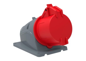 MAGNUM Розетка стационарная ССИ-124 32А-6ч/380-415В 3P+PE IP44 IEK PSN12-032-4