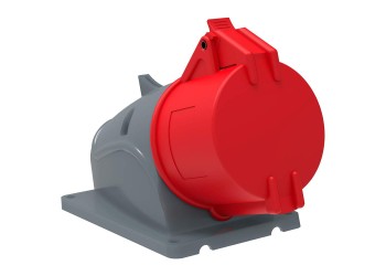 MAGNUM Розетка стационарная ССИ-125 32А-6ч/200/346-240/415В 3P+PE+N IP44 IEK PSN12-032-5