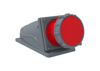 MAGNUM Розетка стационарная ССИ-134 63А-6ч/380-415В 3P+PE IP67 IEK PSN12-063-4