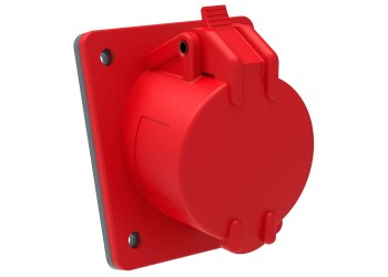 MAGNUM Розетка встраиваемая ССИ-415 16А-6ч/200/346-240/415В 3P+PE+N IP44 IEK PSN42-016-5