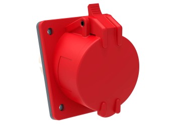 MAGNUM Розетка встраиваемая ССИ-424 32А-6ч/380-415В 3P+PE IP44 IEK PSN42-032-4