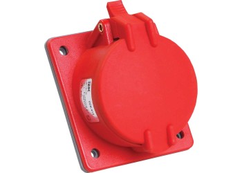 MAGNUM Розетка встраиваемая ССИ-425 32А-6ч/200/346-240/415В 3P+PE+NIP44 IEK PSN42-032-5