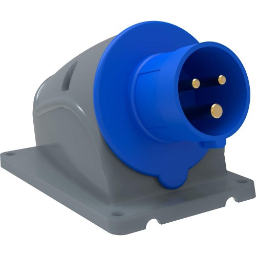 MAGNUM Вилка стационарная ССИ-513 16А-6ч/200-250В 2P+PE IP44 IEK PSN51-016-3, купить в Минске по самой низкой цене