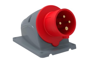 MAGNUM Вилка стационарная ССИ-514 16А-6ч/380-415В 3P+PE IP44 IEK PSN52-016-4