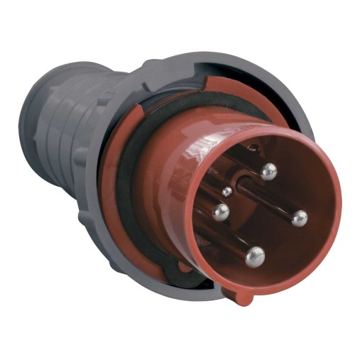 Вилка переносная ССИ-034 3Р+РЕ 63А 380-415В IP54 IEK PSR02-063-4, купить в Минске по самой низкой цене