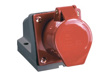 Розетка стационарная ССИ-124 3Р+РЕ 32А 380В IP44 IEK PSR12-032-4