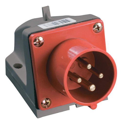 Вилка стационарная ССИ-514 3Р+РЕ 16А 380-415В IP44 IEK PSR52-016-4, купить в Минске по самой низкой цене