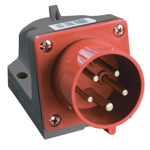 Вилка стационарная ССИ-515 3Р+РЕ+N 16А 380-415В IP44 IEK PSR52-016-5, купить в Минске по самой низкой цене