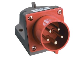 Вилка стационарная ССИ-515 3Р+РЕ+N 16А 380-415В IP44 IEK PSR52-016-5