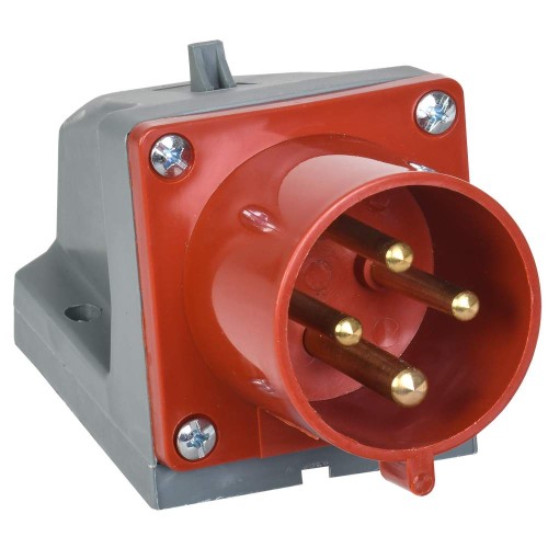 Вилка стационарная ССИ-524 3Р+РЕ 32А 380-415В IP44 IEK PSR52-032-4, купить в Минске по самой низкой цене