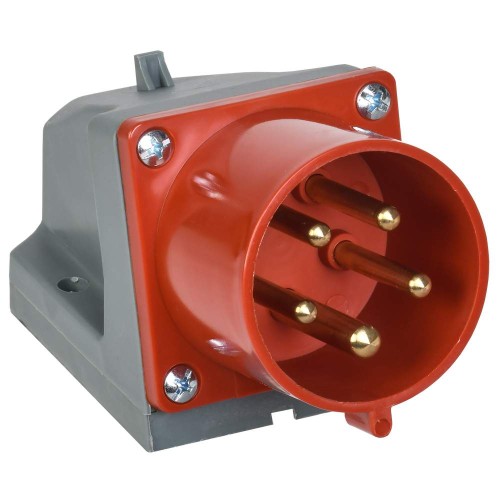 Вилка стационарная ССИ-525 3Р+РЕ+N 32А 380-415В IP44 IEK PSR52-032-5, купить в Минске по самой низкой цене