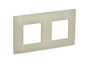 SKANDY Рамка 2-местная SK-F01B бежевый IEK SK-M22-K10