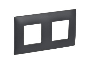 SKANDY Рамка 2-местная SK-F02T титан IEK SK-M22-K48