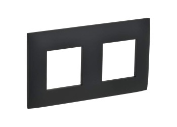 SKANDY Рамка 2-местная SK-F02G графит IEK SK-M22-K53