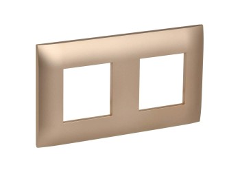 SKANDY Рамка 2-местная SK-F02Sa песочный IEK SK-M22-K98